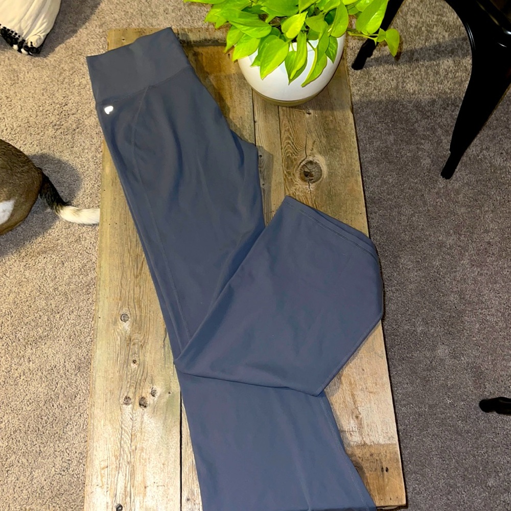 Fabletics Gray Yoga Pants